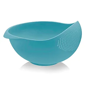 Дуршлаг Elfplast 531 для риса малый серо-голубой