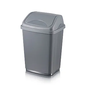 Контейнер для мусора Elfplast Ultra 589 графитовый 10 л