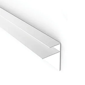 Профиль F-образный ПВХ Sanrelia Снежана 10 мм 3 м