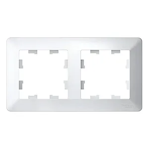 Рамка Schneider Electric AtlasDesign 2 поста белый