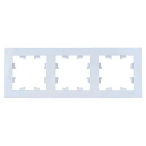 Рамка Schneider Electric AtlasDesign 3 поста белый