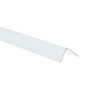 Угол отделочный Пластал KU10 10*10 мм белый 2.7 м