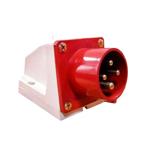 Вилка стационарная EKF PROxima ps-523-32-220 523 2Р+РЕ 32А 220В IP44