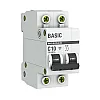Автоматический выключатель EKF ВА47-29 Basic 6/60 2P 10А