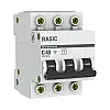 Автоматический выключатель EKF ВА47-29 Basic 3P 40А