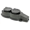 Колодка розеточная EKF Марс 230В 2P+PE 16A IP44 с защитными крышками каучуковая