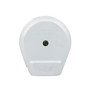 Вилка для разъема EKF PROxima AS-250-B-01 РШ-ВШ 32А 250В 2P+PE пластиковая белая