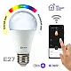 Умная светодиодная лампа EKF Connect WIFI RGBW-2700K-6500K-8Вт-E27