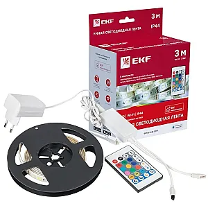 Умная светодиодная лента EKF Connect slswf-3-rgbw RGBW 3000K-6500K 3 м