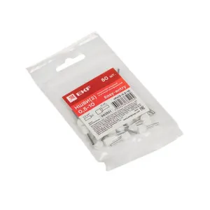 Наконечник штыревой втулочный EKF nhvi2-0.5-10 НШвИ(2) 0.5-10 50 шт