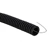 Труба гофрированная ПВХ EKF Plast tg-z-16-100-black 16 мм с протяжкой черная