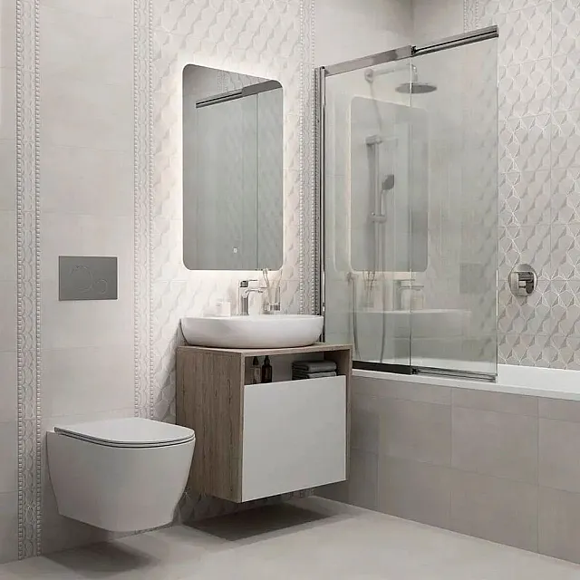Керамогранит Kerama Marazzi Корредо SG173900N 402*402*8 мм серый светлый матовый