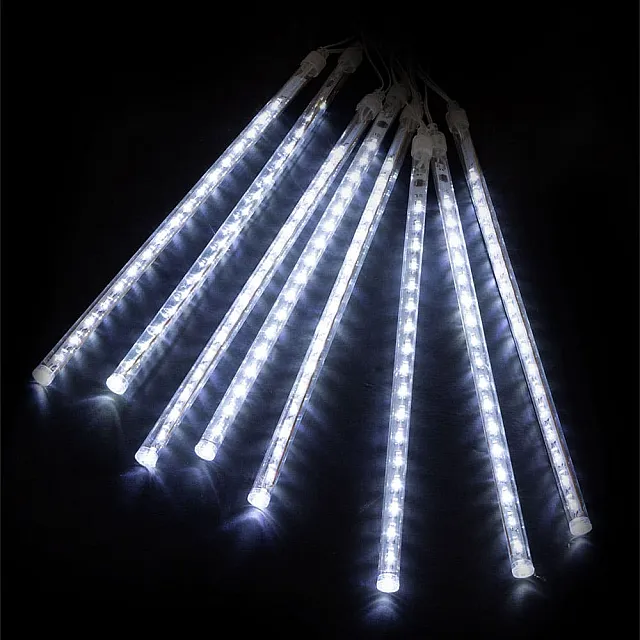 Гирлянда TDM Electric Сосульки SQ0361-0026 30 см 8 шт в комплекте 3.8 м падающий белый свет