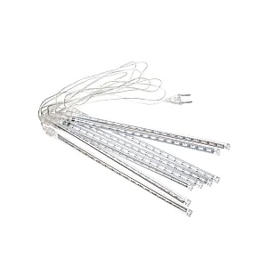 Гирлянда TDM Electric Сосульки SQ0361-0027 30 см 8 шт в комплекте 3.8 м падающий голубой свет