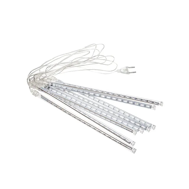 Гирлянда TDM Electric Сосульки SQ0361-0027 30 см 8 шт в комплекте 3.8 м падающий голубой свет