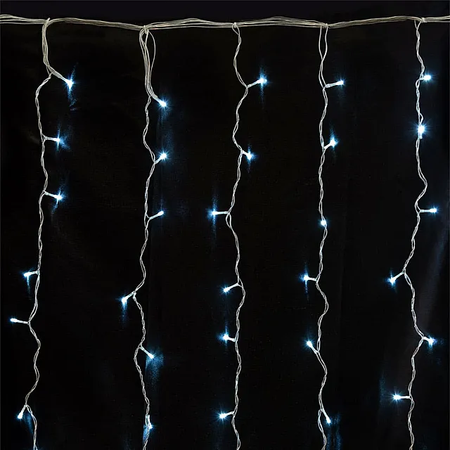 Гирлянда новогодняя TDM Electric Занавес SQ0361-0029 8 режимов 1.5*2.5 м белый свет