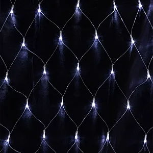 Гирлянда новогодняя TDM Electric Сеть SQ0361-0030 8 режимов 1.5*1.5 м белый свет