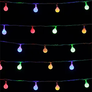Гирлянда светодиодная TDM Electric Шарики SQ0361-0046 50LED 8 режимов 5 м многоцветная