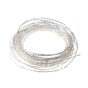 Гирлянда светодиодная TDM Electric Роса SQ0361-0051 20LED 3000К 2*АА 2 м