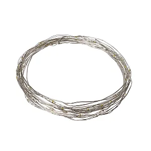 Гирлянда светодиодная TDM Electric Роса SQ0361-0052 50LED 3000К 3*АА 5 м