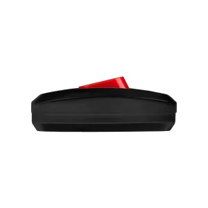 Выключатель на шнур TDM Electric SQ1806-0222 6А 250В черный с красной кнопкой