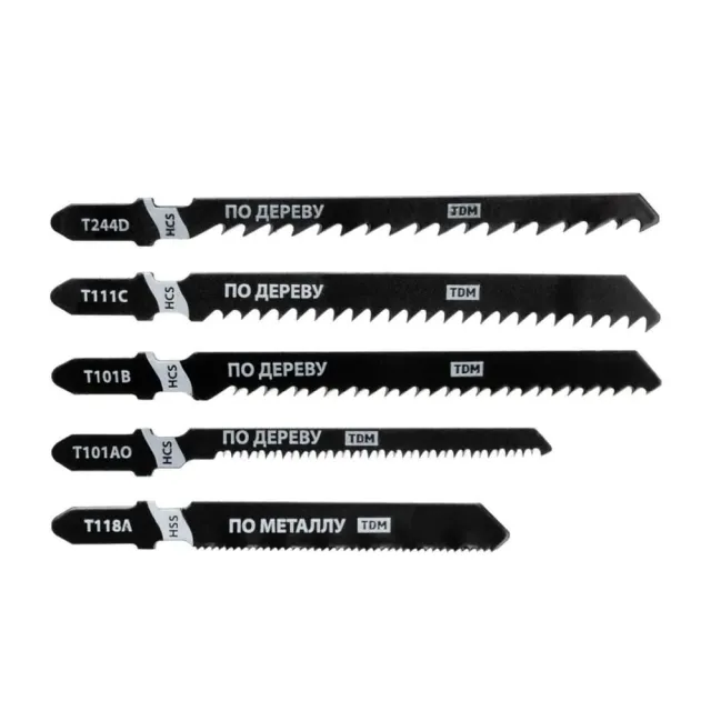 Набор пилок для электролобзика TDM Electric Рубин SQ1089-0212