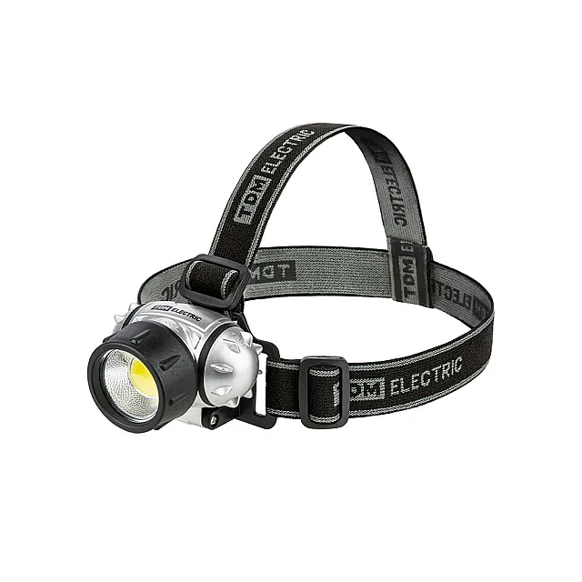 Фонарь TDM Electric Налобный SQ0350-0073 светодиодный 5Вт COB 300лм 3*ААА