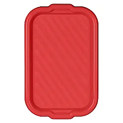 Поднос Homver Verona 2211093 прямоугольный 430*275*25 мм красный