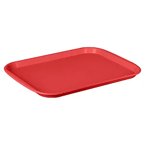 Поднос Homver Verona 2211139 прямоугольный 470*355*25 мм красный