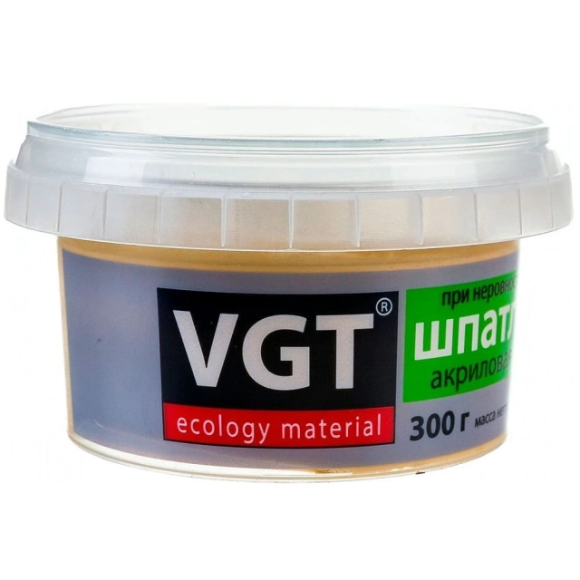 Шпатлевка VGT Экстра по дереву бук 0.3 кг Шпатлевка VGT Экстра по дереву бук 0.3 кг