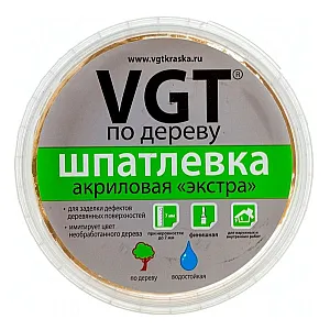Шпатлевка VGT Экстра по дереву бук 0.3 кг