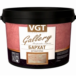 Штукатурка декоративная VGT Бархат серебристо-перламутровая 5 кг