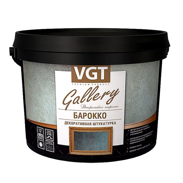 Штукатурка декоративная VGT Барокко 1 кг Штукатурка декоративная VGT Барокко 1 кг