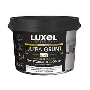 Грунтовка под обои Luxol Ultra Grunt 1.5 кг