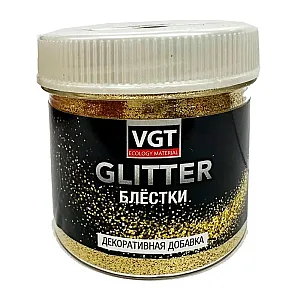 Блестки VGT Pet Glitter золото 0.05 кг
