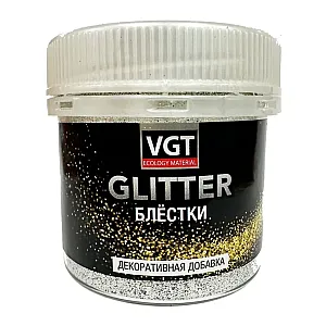 Блестки VGT Pet Glitter серебро 0.05 кг