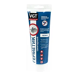 Герметик акриловый VGT санитарный белый 0.35 кг