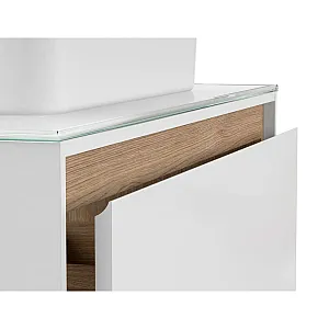 Тумба подвесная Cersanit Louna 60 под раковину белая