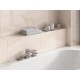 Плитка Cersanit Gentle 17103 декор ромб рельеф 298*598 мм бежевая Плитка Cersanit Gentle 17103 декор ромб рельеф 298*598 мм бежевая