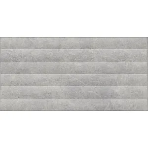 Плитка Cersanit Vetro 17086/17387 рельеф 298*598 мм серая