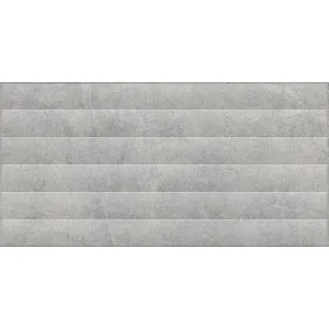 Плитка Cersanit Vetro 17086/17387 рельеф 298*598 мм серая