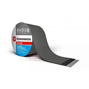 Лента герметизирующая ТехноНиколь Nicoband самоклеящаяся 15 см темно-серая 3 м