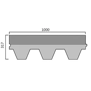 Гибкая черепица ТехноНиколь Оптима зеленый