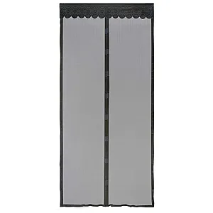 Сетка антимоскитная Рыжий Кот Капутомоскито KM-N 311253 на магнитах 100*210 см черный