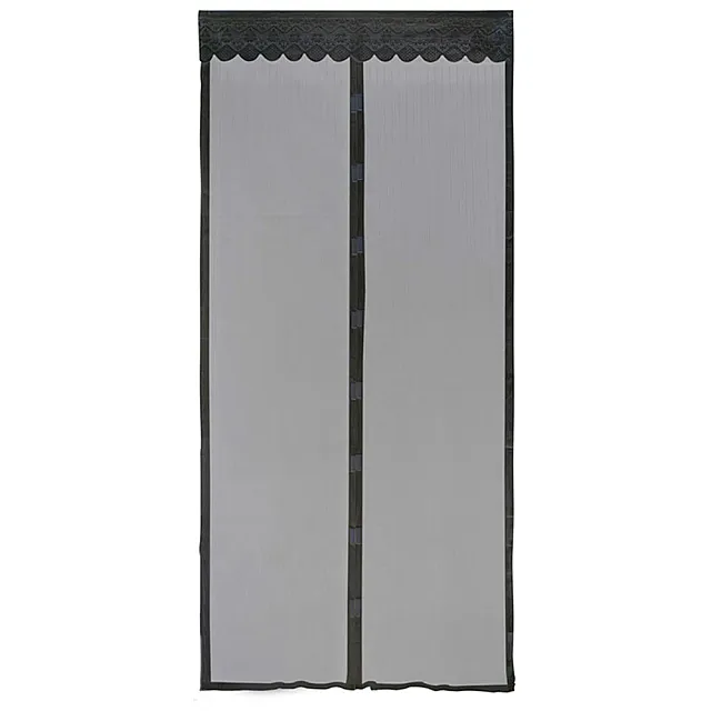 Сетка антимоскитная Рыжий Кот Капутомоскито KM-N 311253 на магнитах 100*210 см черный