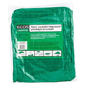 Тент хозяйственный Ecos T-3*4 999149 универсальный 3*4 м