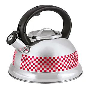 Чайник Mallony MAL-0417С с рисунком меняющим цвет со свистком 3 л