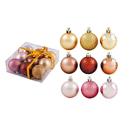 Набор шаров Волшебная страна Пастель 001277 6 см ассорти 9 шт