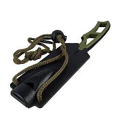 Нож туристический Ecos EX-SW-B01G со свистком в ножнах