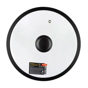 Крышка Mallony Cappello 003545 стеклянная с силиконовым ободком 26 см